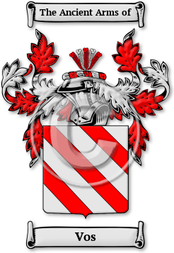 Vos Family Crest Download (JPG) Legacy Series - 300 DPI