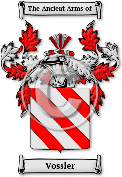 Vossler Family Crest Download (jpg) Legacy Series - 150 DPI