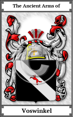 Voswinkel Family Crest Download (JPG)  Book Plated - 150 DPI