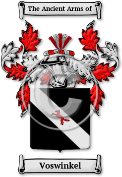 Voswinkel Family Crest Download (jpg) Legacy Series - 150 DPI