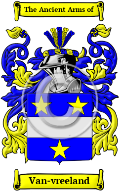 Van-vreeland Family Crest Download (JPG) Heritage Series - 300 DPI
