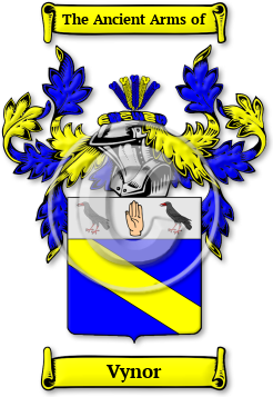 Vynor Family Crest Download (JPG) Legacy Series - 600 DPI