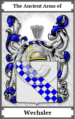 Wechsler Family Crest Download (JPG)  Book Plated - 150 DPI