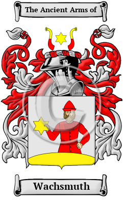 Wachsmuth Family Crest Download (JPG) Heritage Series - 600 DPI