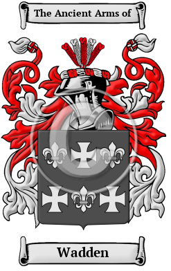 Wadden Family Crest Download (JPG) Heritage Series - 600 DPI