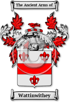 Wattinwithey Family Crest Download (jpg) Legacy Series - 150 DPI