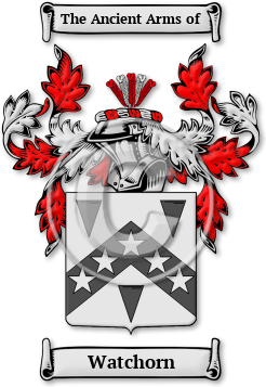 Watchorn Family Crest Download (jpg) Legacy Series - 150 DPI