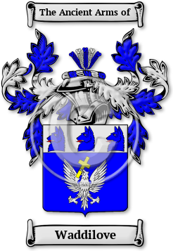 Waddilove Family Crest Download (jpg) Legacy Series - 150 DPI