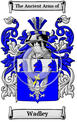Wadley Family Crest/Coat of Arms
