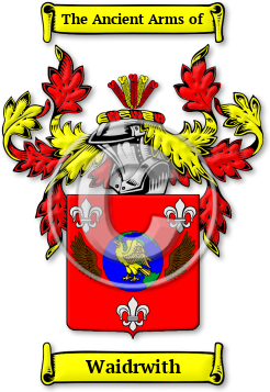 Waidrwith Family Crest Download (jpg) Legacy Series - 150 DPI