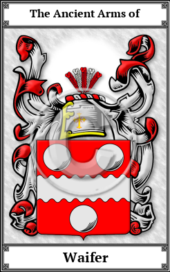 Waifer Family Crest Download (JPG)  Book Plated - 150 DPI