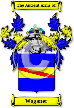 Waganer Family Crest Download (jpg) Legacy Series - 150 DPI
