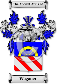 Waganer Family Crest Download (jpg) Legacy Series - 150 DPI