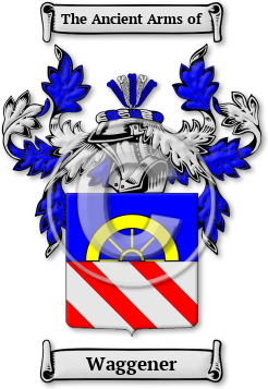 Waggener Family Crest Download (jpg) Legacy Series - 150 DPI