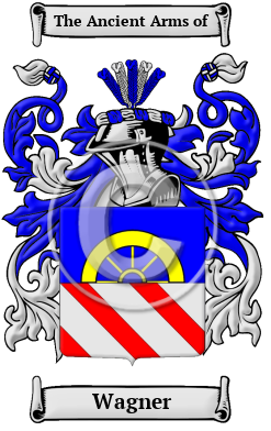 Wagner Family Crest Download (JPG) Heritage Series - 600 DPI