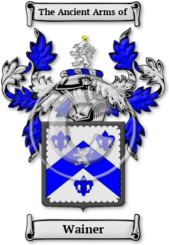 Wainer Family Crest Download (jpg) Legacy Series - 150 DPI
