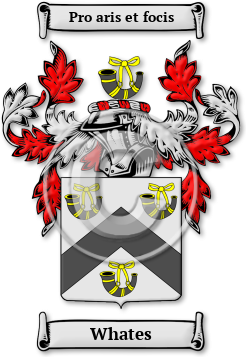 Whates Family Crest Download (jpg) Legacy Series - 150 DPI