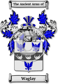 Waglay Family Crest Download (JPG) Legacy Series - 600 DPI