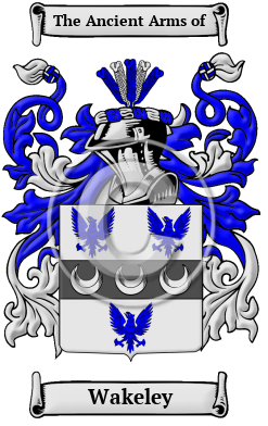 Wakeley Family Crest/Coat of Arms
