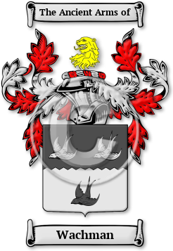 Wachman Family Crest Download (jpg) Legacy Series - 150 DPI
