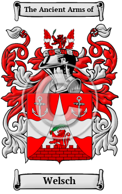 Welsch Family Crest/Coat of Arms