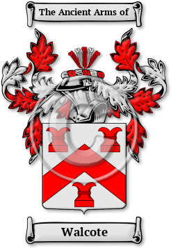 Walcote Family Crest Download (JPG) Legacy Series - 300 DPI