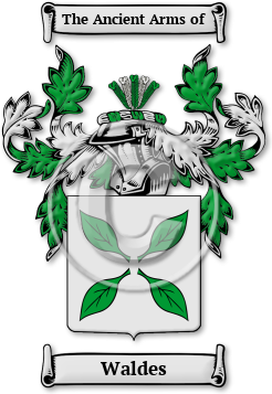 Waldes Family Crest Download (jpg) Legacy Series - 150 DPI
