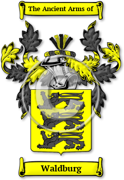 Waldburg Family Crest Download (jpg) Legacy Series - 150 DPI