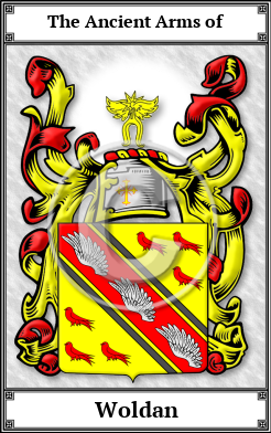 Woldan Family Crest Download (JPG)  Book Plated - 150 DPI