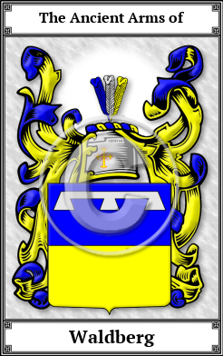 Waldberg Family Crest Download (JPG)  Book Plated - 150 DPI