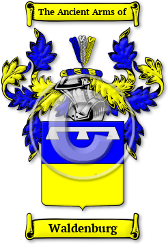 Waldenburg Family Crest Download (jpg) Legacy Series - 150 DPI