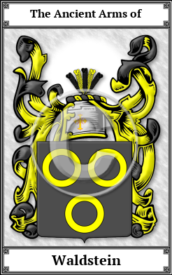 Waldstein Family Crest Download (JPG)  Book Plated - 150 DPI
