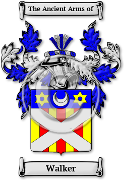 Walker Family Crest Download (JPG) Legacy Series - 600 DPI