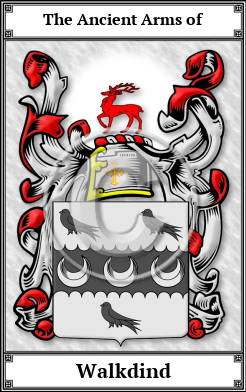 Walkdind Family Crest Download (JPG)  Book Plated - 150 DPI