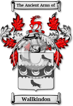 Wallkindon Family Crest Download (JPG) Legacy Series - 600 DPI