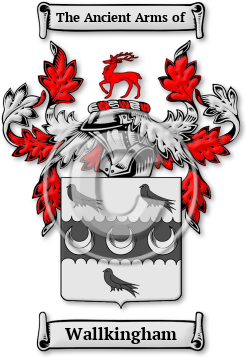 Wallkingham Family Crest Download (jpg) Legacy Series - 150 DPI