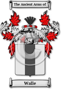 Walle Family Crest Download (jpg) Legacy Series - 150 DPI