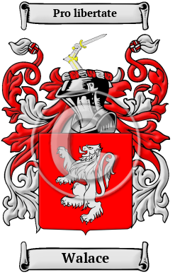 Walace Family Crest/Coat of Arms