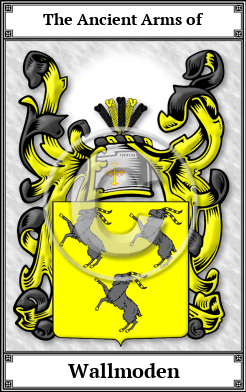 Wallmoden Family Crest Download (JPG)  Book Plated - 150 DPI