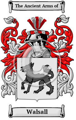 Walsall Family Crest/Coat of Arms