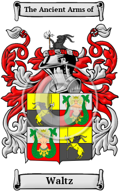 Waltz Family Crest Download (JPG) Heritage Series - 600 DPI