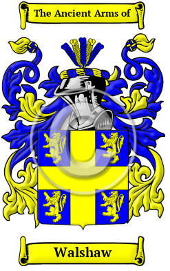 Walshaw Family Crest/Coat of Arms
