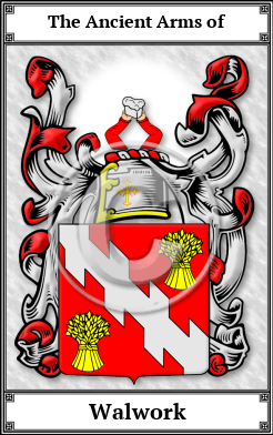 Walwork Family Crest Download (JPG)  Book Plated - 150 DPI