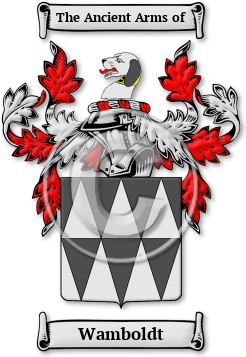 Wamboldt Family Crest Download (jpg) Legacy Series - 150 DPI