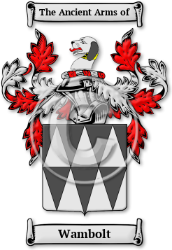 Wambolt Family Crest Download (jpg) Legacy Series - 150 DPI
