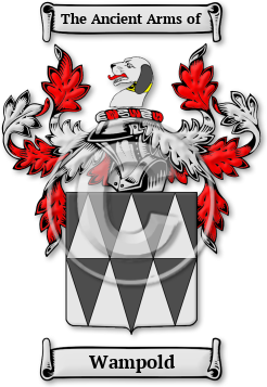 Wampold Family Crest Download (jpg) Legacy Series - 150 DPI