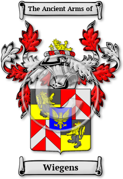 Wiegens Family Crest Download (jpg) Legacy Series - 150 DPI