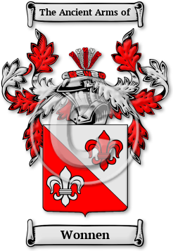Wonnen Family Crest Download (JPG) Legacy Series - 600 DPI
