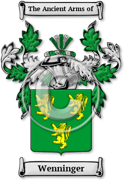 Wenninger Family Crest Download (JPG) Legacy Series - 600 DPI
