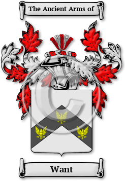 Want Family Crest Download (jpg) Legacy Series - 150 DPI